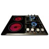 Luxor SH 68 BK IX Genusswert + ніжки для моментального використання поверхні в подарунок, чорний, нержавіюча сталь