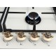 Luxor EG 740 Gold Barocco WH + підставка WOK у подарунок, біла