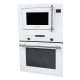 Luxor HB 960 UNIQUE WH KUP з каменем для піци + Luxor BF 25 WH KUP (комплект)