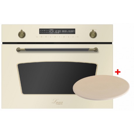 Luxor Bäckerei 69 Intel Pro Classico, з функціями мікрохвильової печі,13 функцій  + камінь для піци в подарунок, бежевий