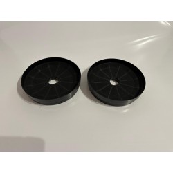 Захисні вугільні фільтри двигуна для витяжки Luxor Stolz комплект 2 шт, чорні