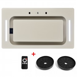 Luxor Stolz RZ Filter 60 Glass 1450 m3 BG LED + повністю скляний фасад, бежеве скло, бежевий