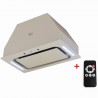 Luxor Stolz Under 60 Glass 1450 m3 BG LED + повністю скляний фасад, бежеве скло, бежевий