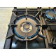 Варильна поверхня газова Luxor Round Vintage 60 Emaille Turbo Wok Italy BK + кругла підставка Wok у подарунок,чорна